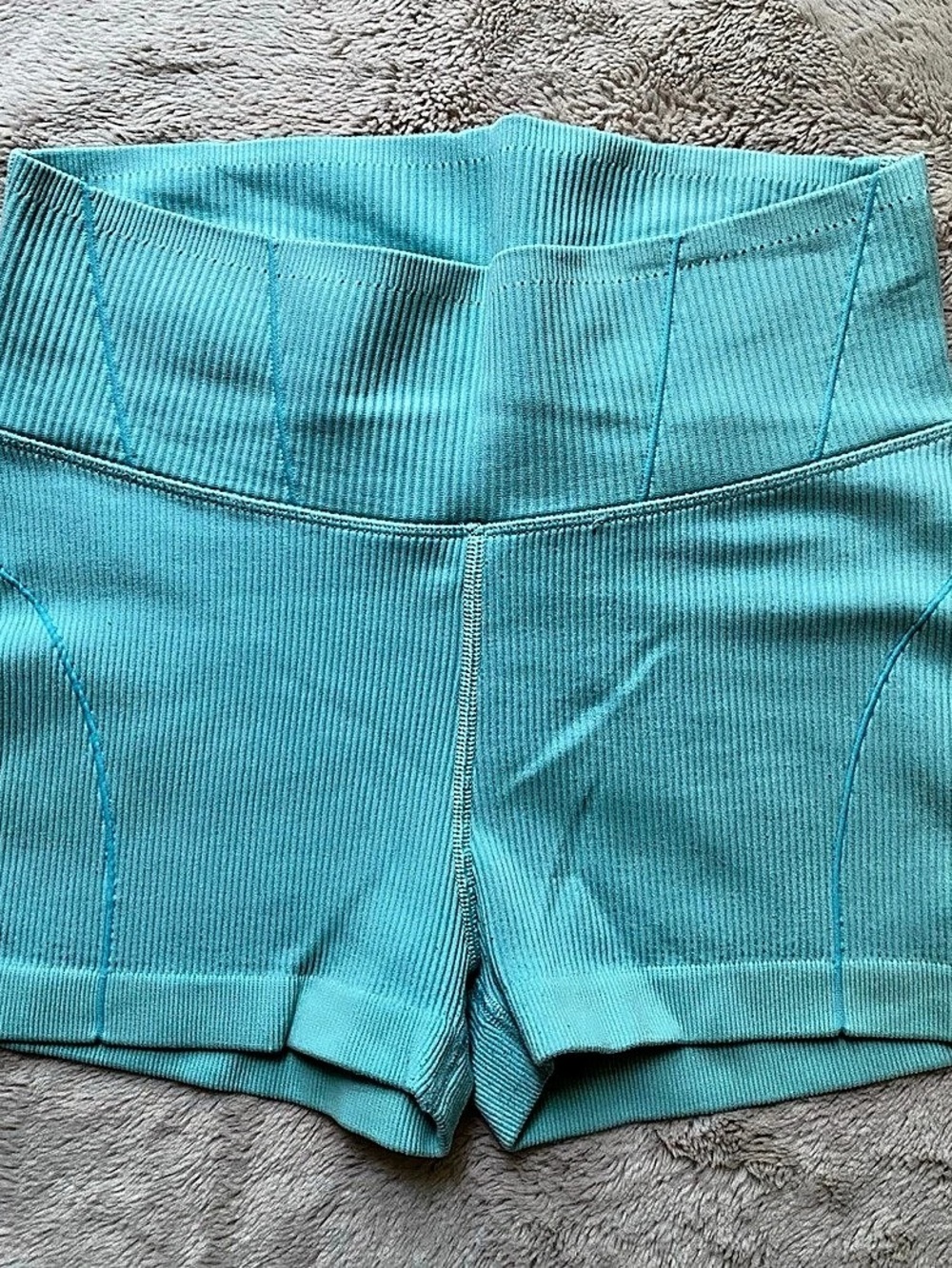 OFFLINE by Aerie Real Me XTRA Ribbed High Waisted Bike Short